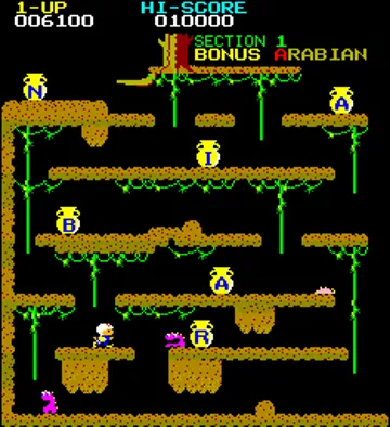 Arabian (Atari) screen shot game playing